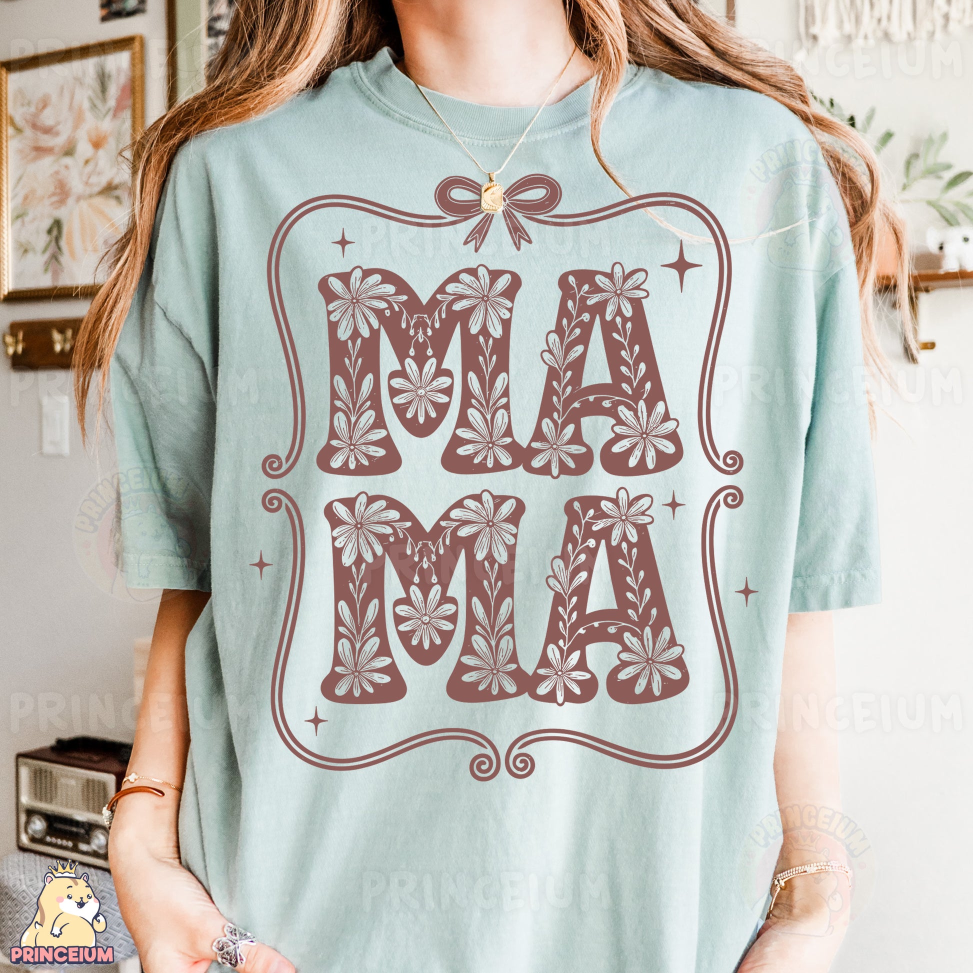 a woman wearing a t - shirt that says amo