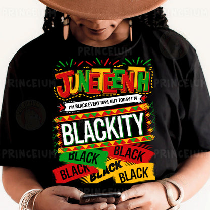 a person wearing a black shirt and a hat holding a cell phone