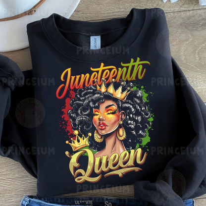 a t - shirt with a picture of a queen on it