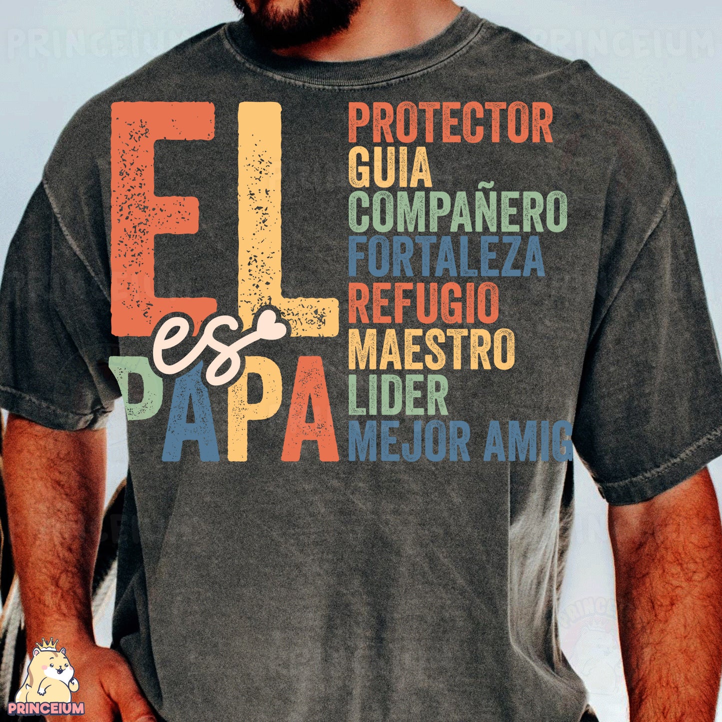 a man with a beard wearing a black shirt