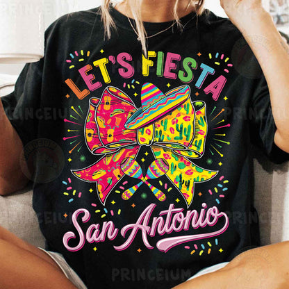 a woman sitting on a couch wearing a black shirt