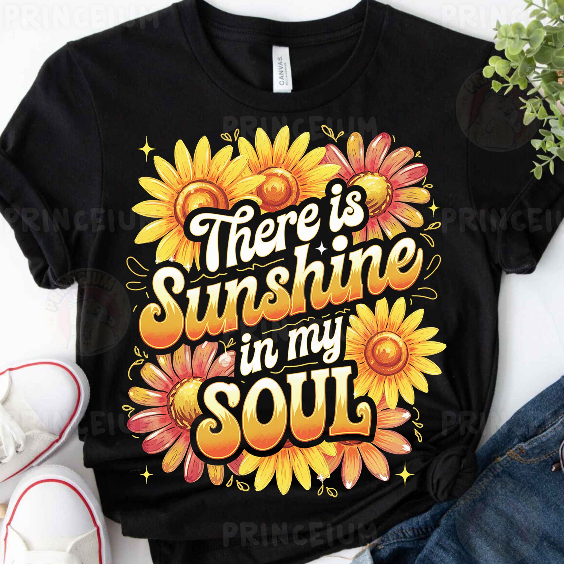 there is sunshine in my soul t - shirt