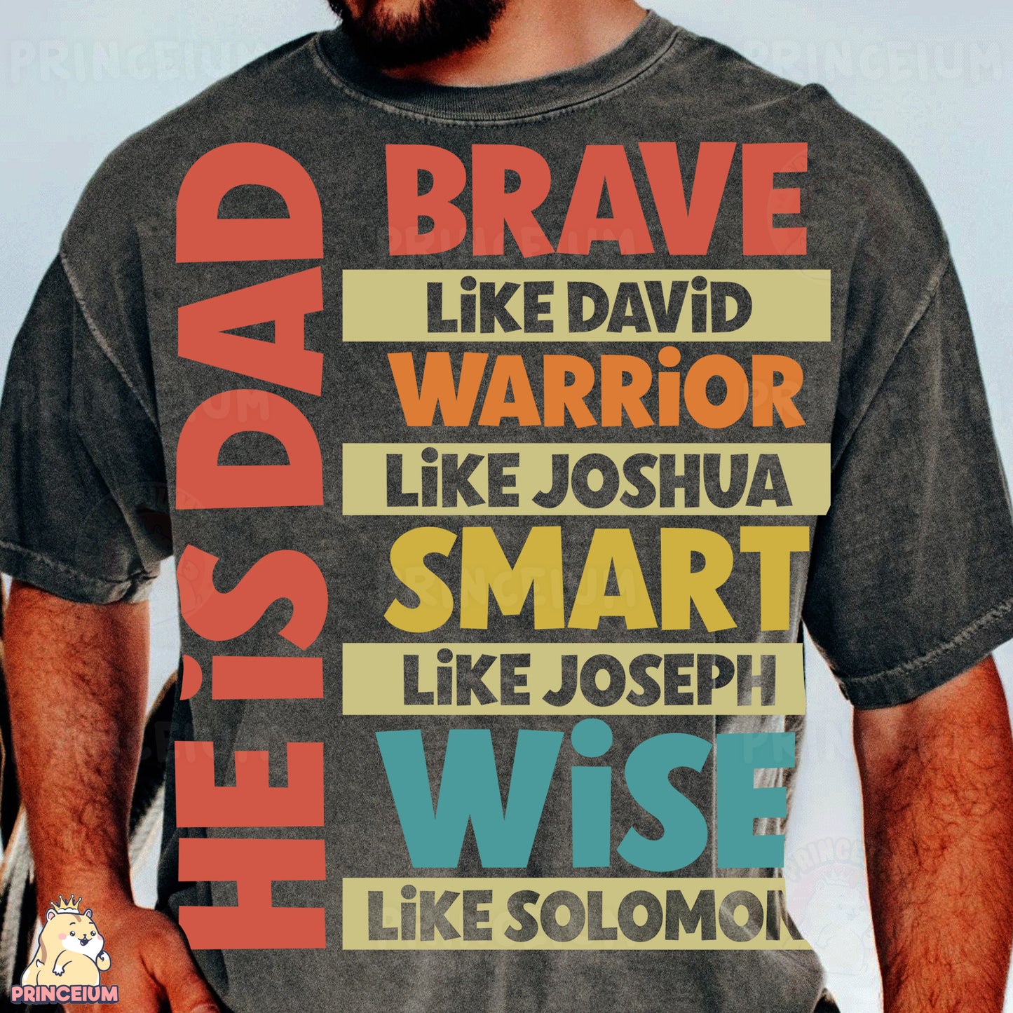 a man with a beard wearing a t - shirt