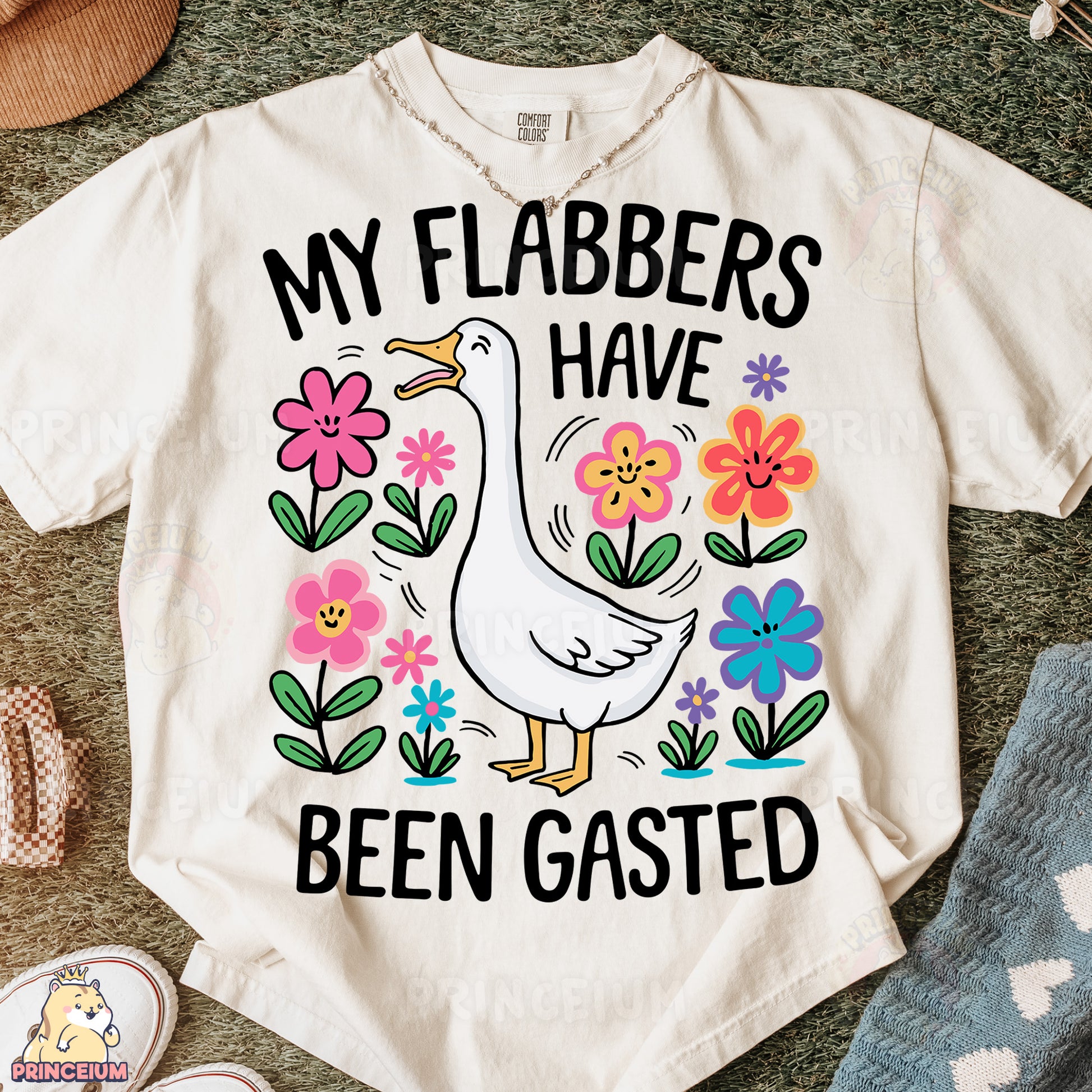 a t - shirt that says, my flabbers have been gassed