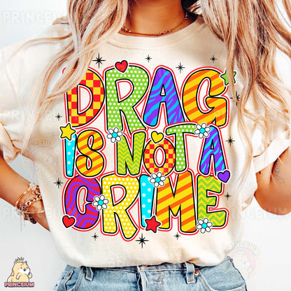a woman wearing a t - shirt with the words brag national on it