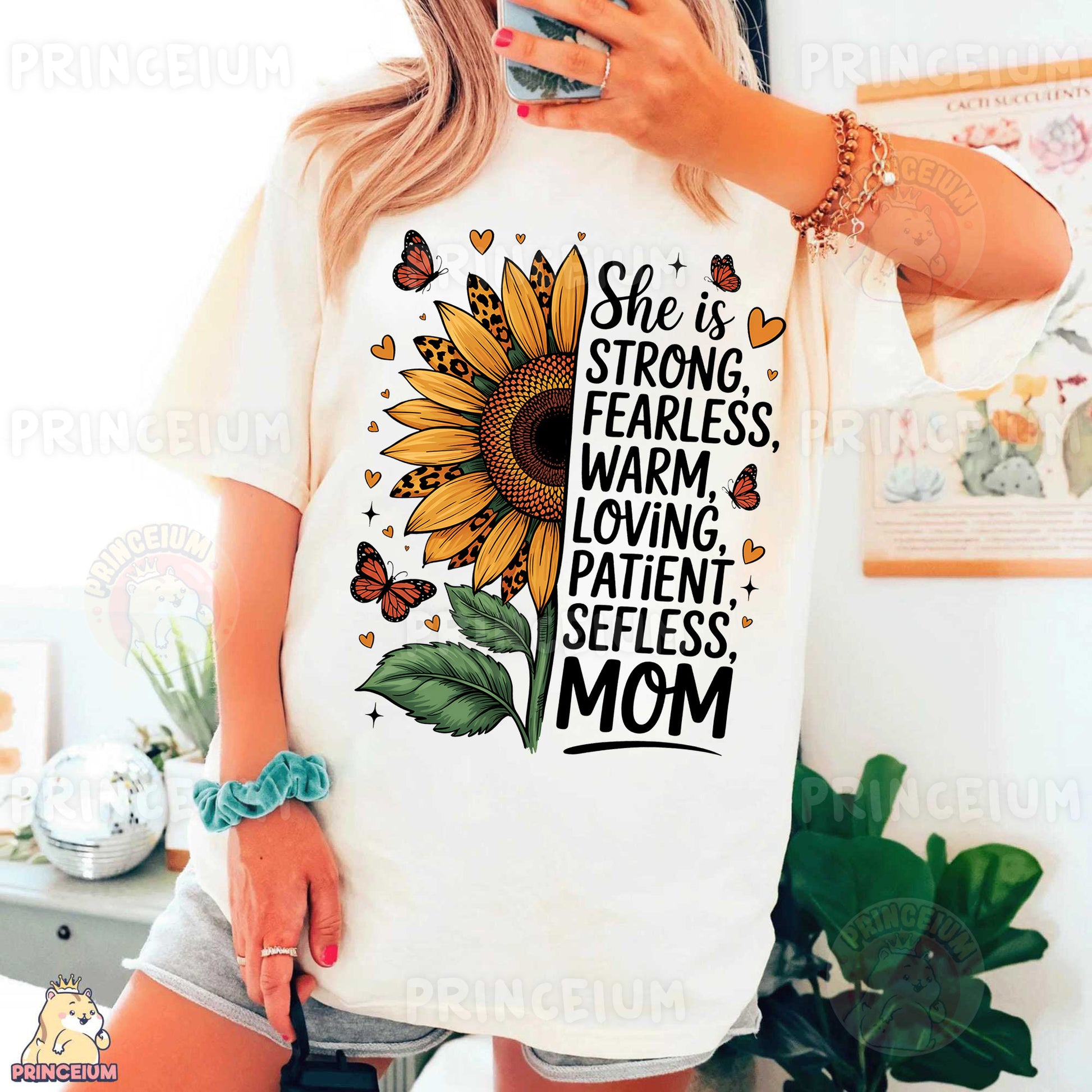 a woman taking a selfie with her cell phone